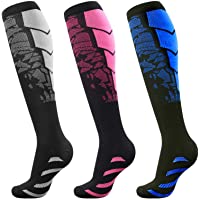 Los mejores  - DRESHOW Calcetines de Compresión para Hombres y Mujeres 3-7 Pares 15-20 mmHg es el Mejor para Running- Correr…
